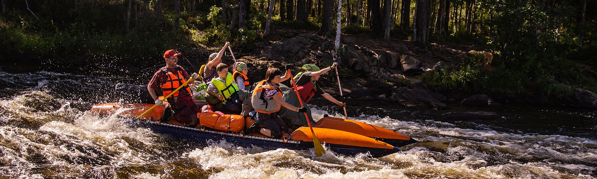Июльская Кереть с выходом в Белое море
